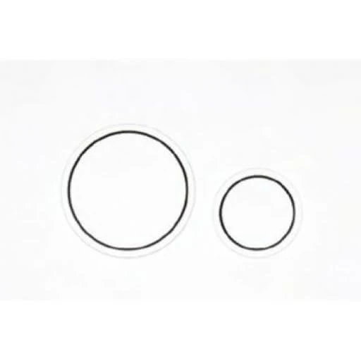 Кнопка смыва BelBagno Circle BB-P47130 белая глянцевая