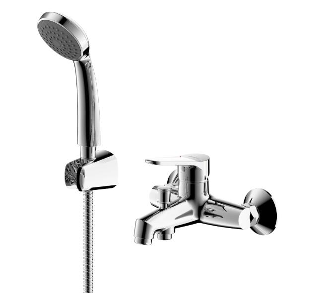 Смеситель для ванны с душем Bravat Emeralda F6135147CP-B-RUS хром