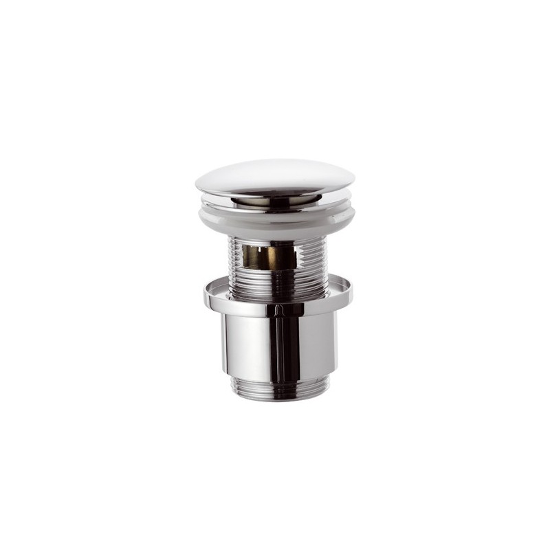 Донный клапан Remer RR 905 CC 2 с переливом, хром