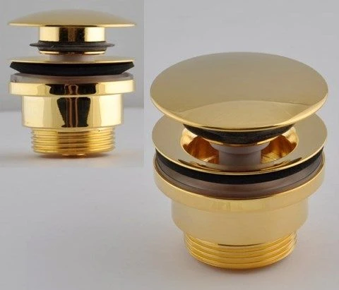 Донный клапан Remer RR 905 CCR золото