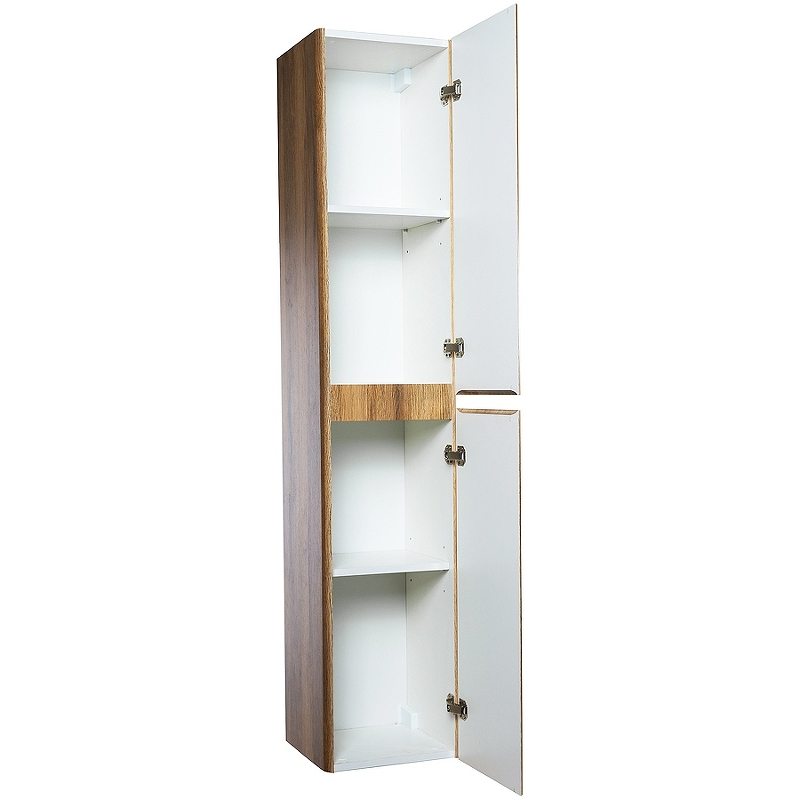 Шкаф-пенал BelBagno Albano 32 ALBANO-1600-2A-SC-RR-P подвесной Rovere Rustico