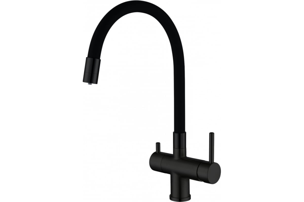 Смеситель для кухни Gappo G4398-36 черный