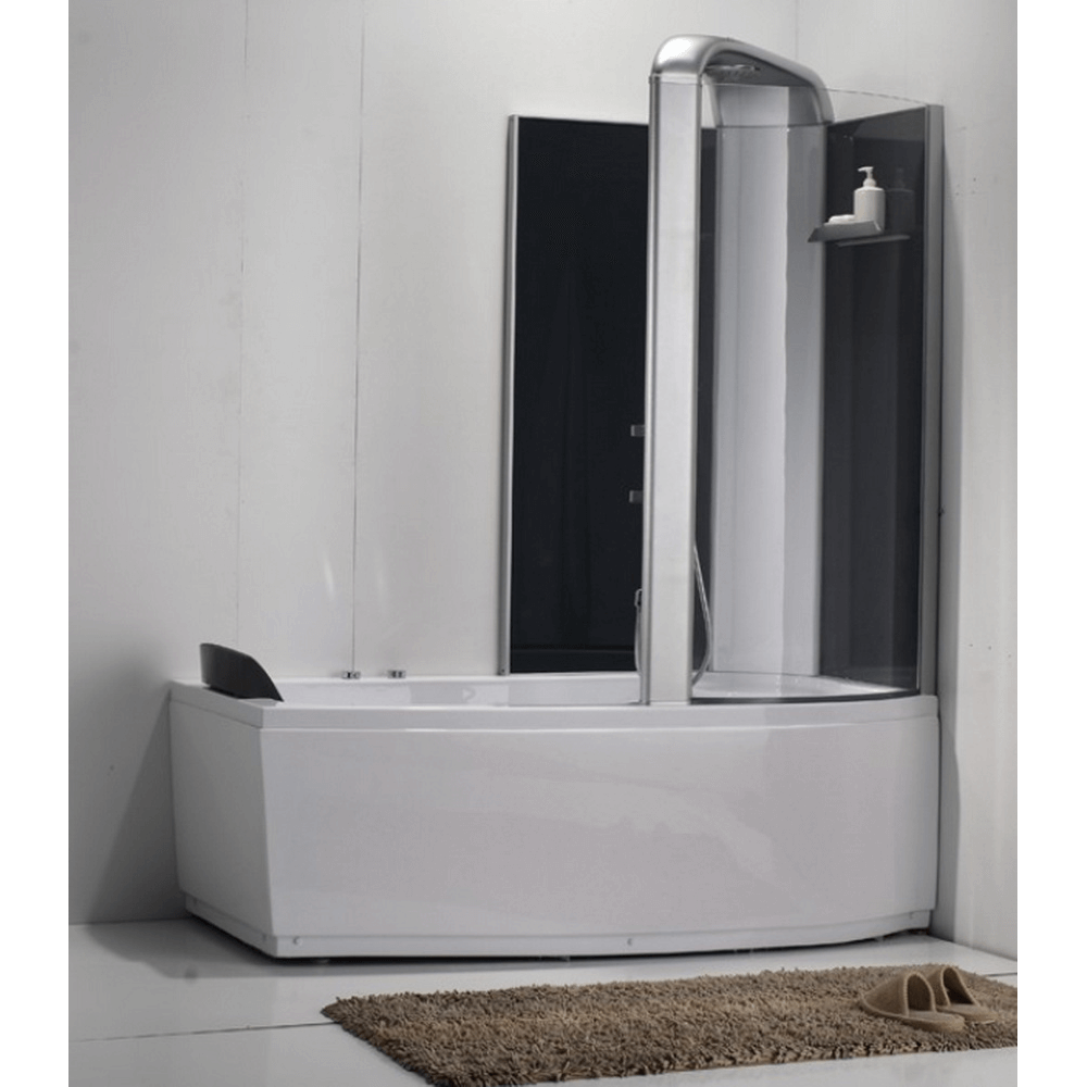 Акриловая ванна Orans 170x215 с гидромассажем OLS-BT9501 R белая глянцевая