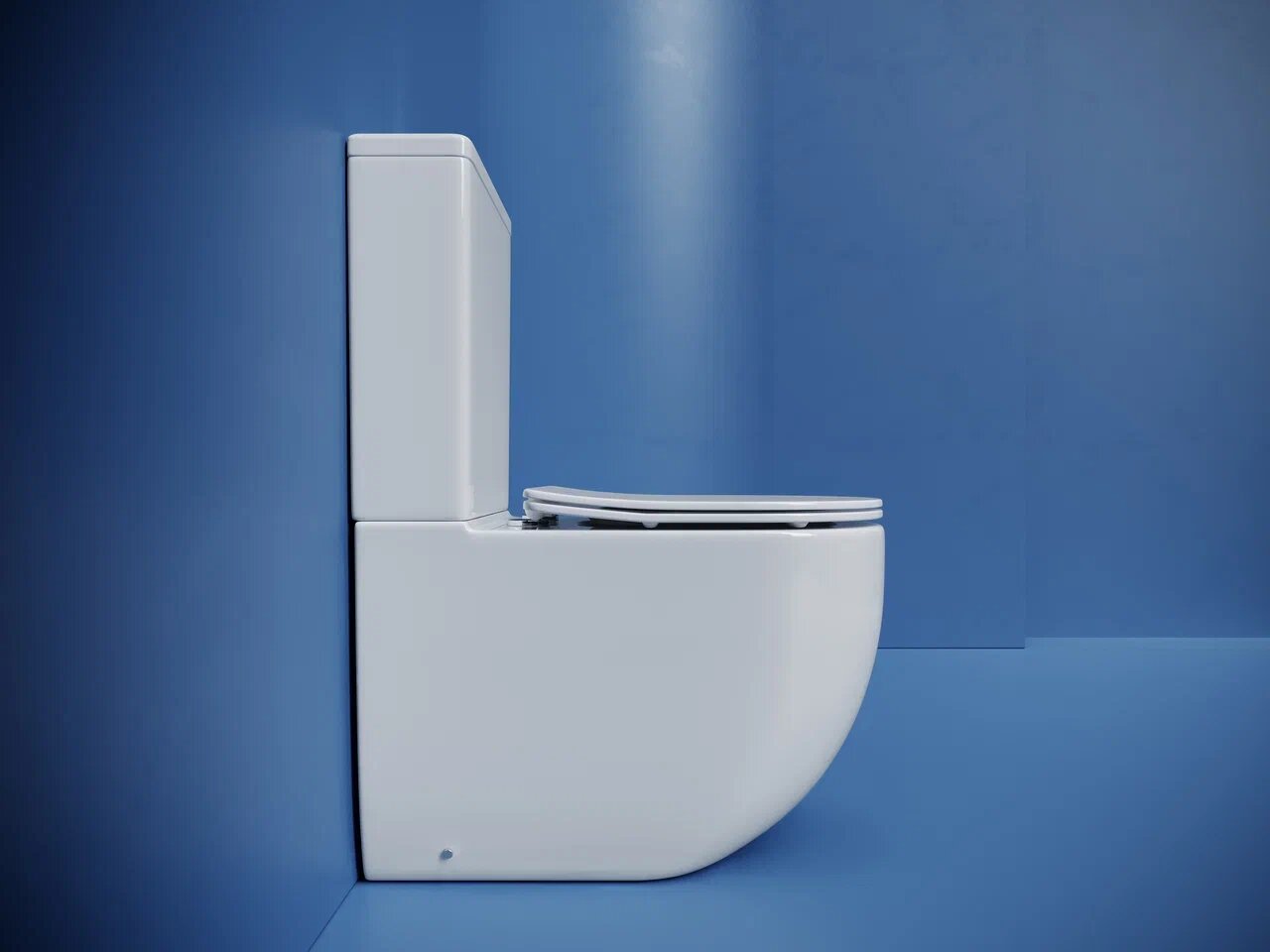 Унитаз-компакт Ceramica Nova Metropol CN4001T белый глянцевый