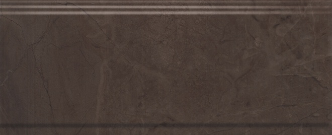 Бордюр Версаль коричневый глянцевый обрезной 30x12x1,3, 1, шт