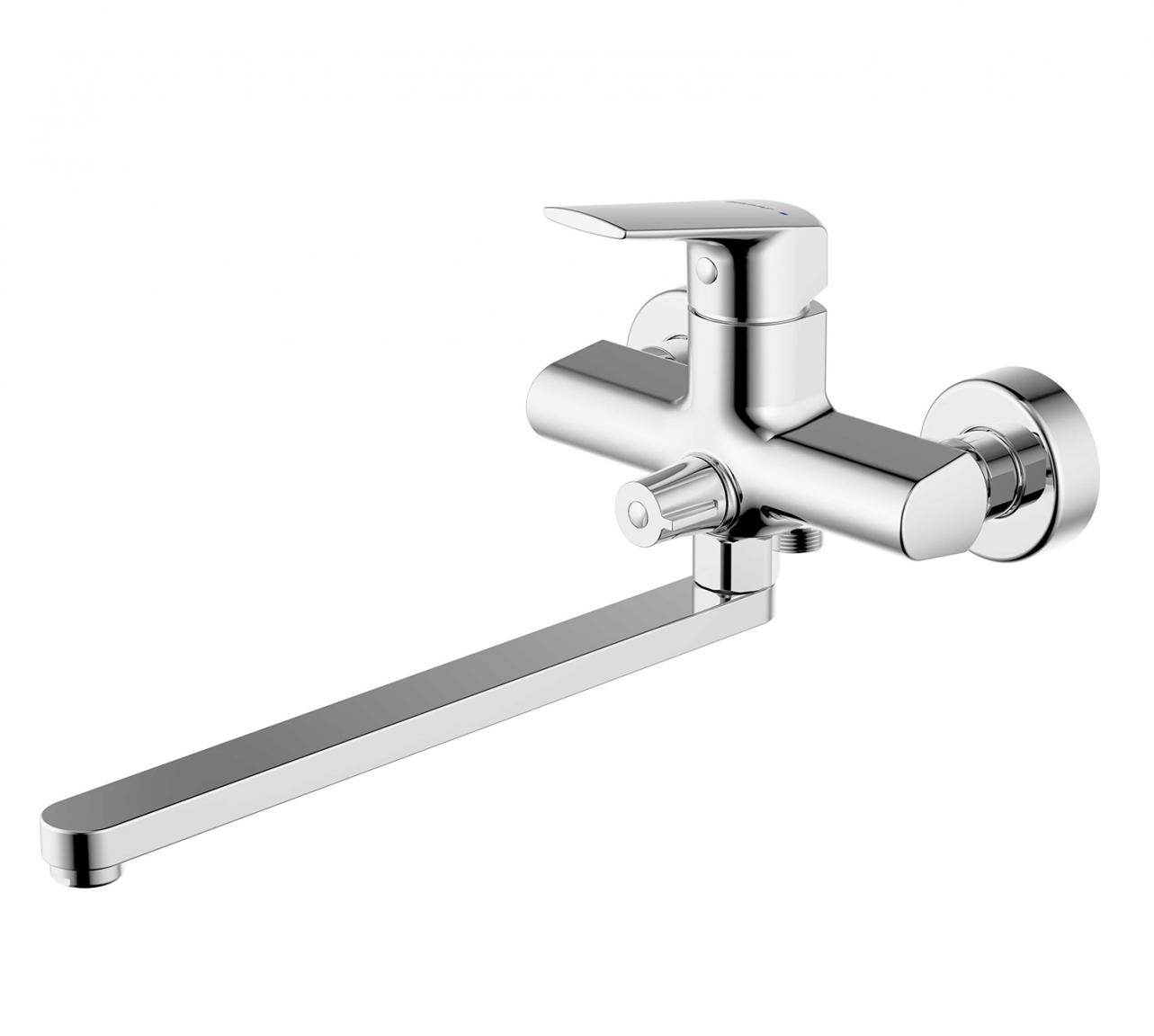 Смеситель для ванны с душем Bravat REAL F6121179CP-01L хром