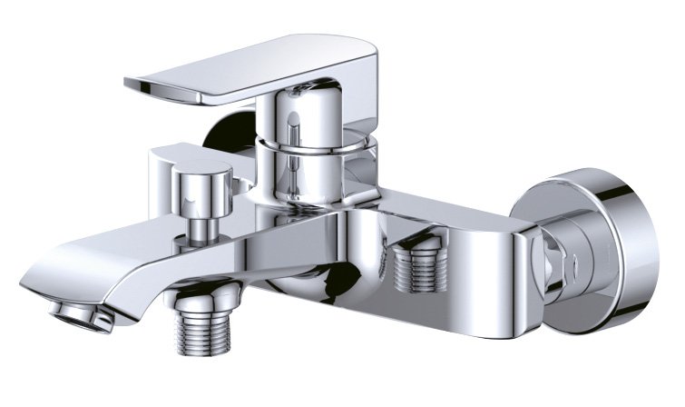 Смеситель для ванны с душем BelBagno DISCO DIS-VASM-CRM хром
