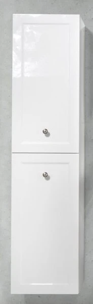 Шкаф-пенал BelBagno Dublin 40см DUBLIN-1700-2A-SC-BL bianco lucido, белый глян