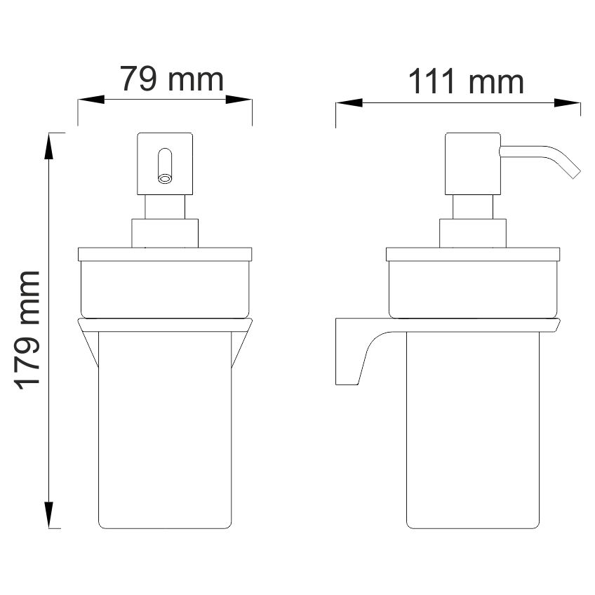 Дозатор Wasserkraft Aisch K-5999 золото