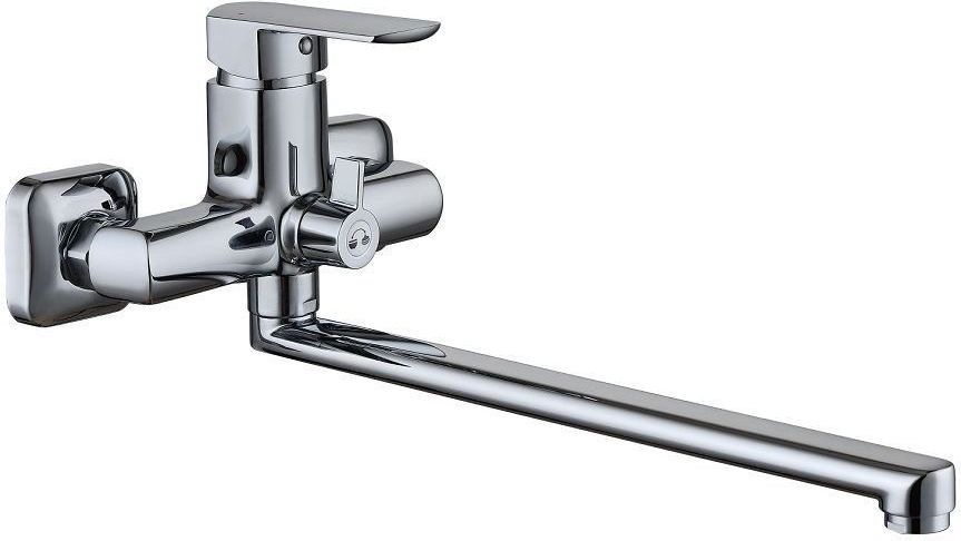 Смеситель для ванны с душем Aquanet Cinetic AF120-21С хром