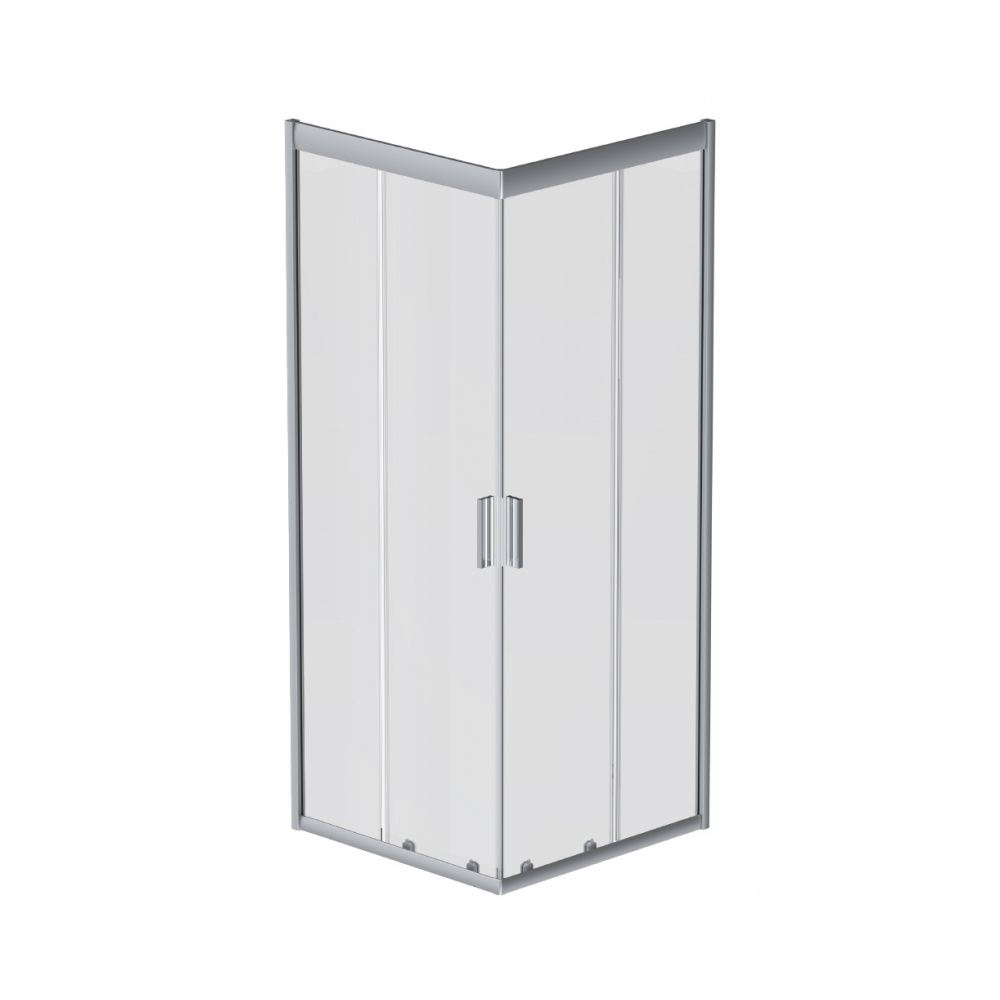 Душевой уголок AM.PM Gem 90x90см W90G-403-090MT профиль хром, стекло прозрачное