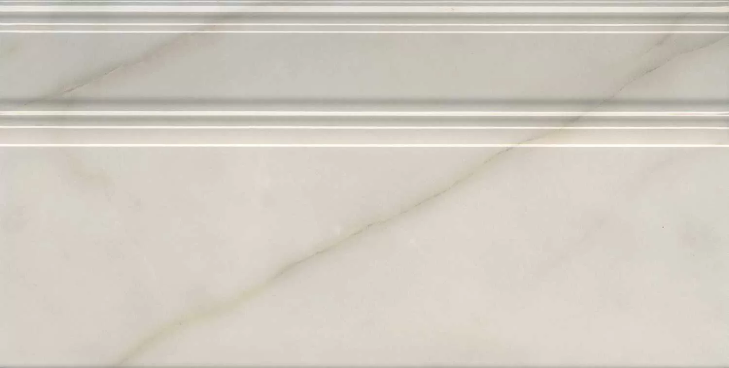 Плинтус Греппи белый глянцевый обрезной 20x40x1,6, 1, шт