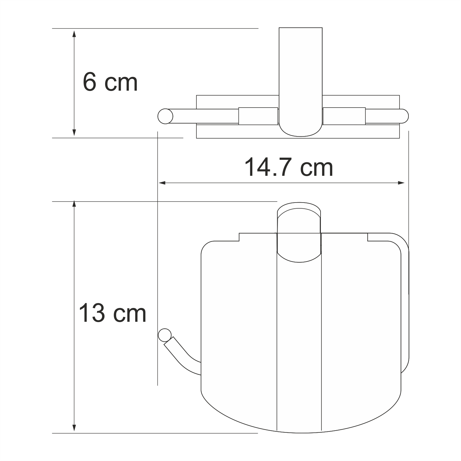 Держатель туалетной бумаги Wasserkraft Berkel K-6825 с крышкой, хром