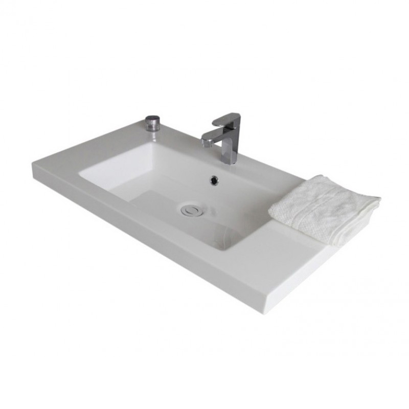 Раковина встраиваемая BelBagno Luce 60см BB600AB белая