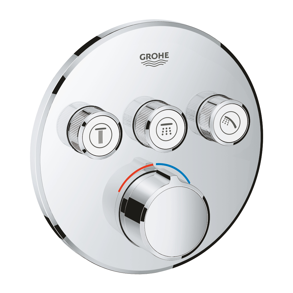 Термостатический смеситель Grohe Grohtherm SmartControl 29146000 для душа, хром