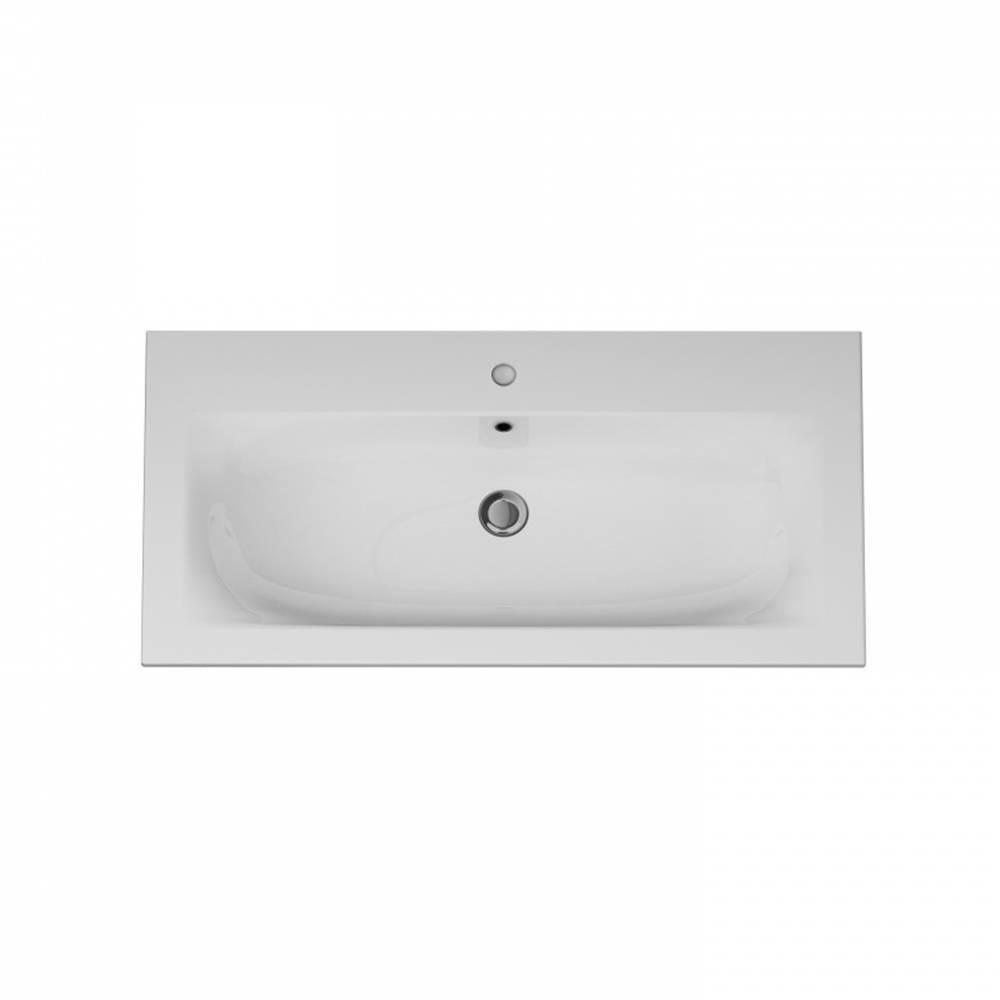 Раковина встраиваемая AM.PM Spirit 2.0 100см M70AWCC1002WG белая глянцевая