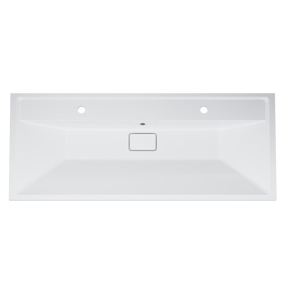 Раковина встраиваемая AM.PM Inspire 2.0 120см M50AWPX1201WG белая глянцевая