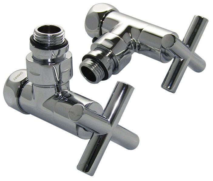 Вентиль для полотенцесушителя Aquanet 3/4" x 1/2" SMT8200SCH0405/2C
