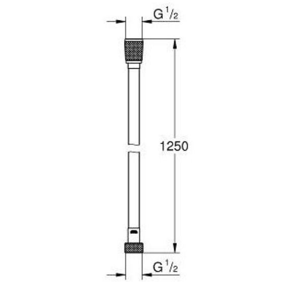 Гигиенический душ Grohe BauLoop 124896 со смесителем, хром