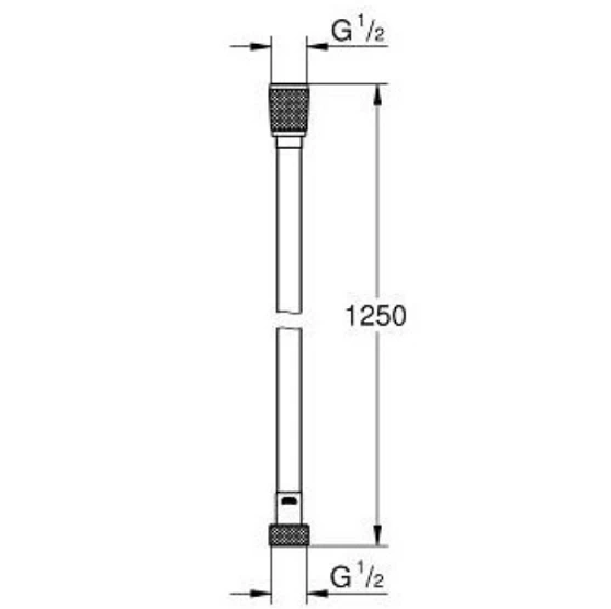 Гигиенический душ Grohe BauLoop 124896 со смесителем, хром
