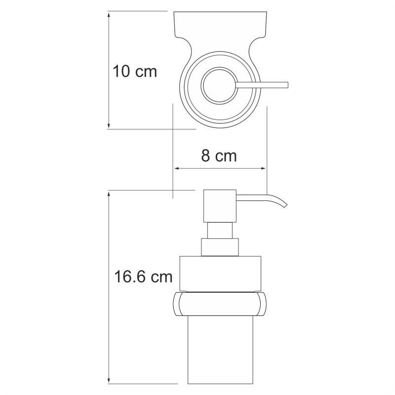 Дозатор Wasserkraft Berkel K-6899 хром