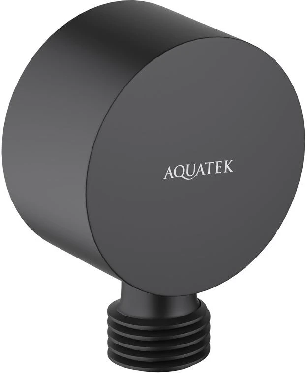 Шланговое подключение для душа Aquatek AQ2457MB черный матовый