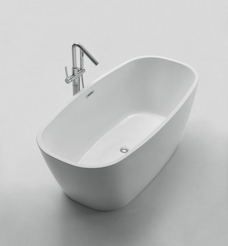 Акриловая ванна BelBagno 170x80 BB72-1700-W0 белая глянцевая