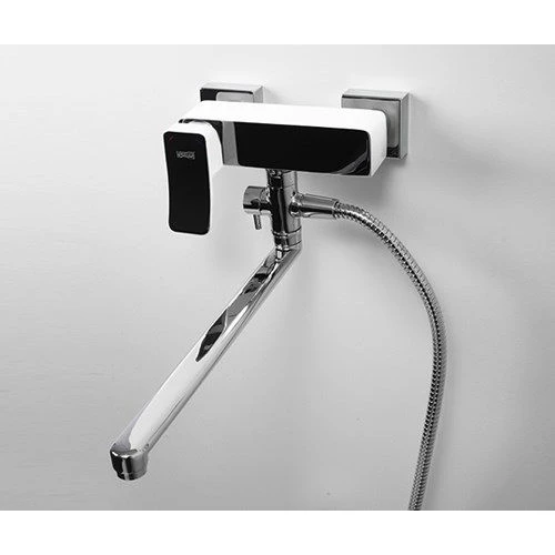 Универсальный смеситель Wasserkraft Aller 1062LWHITE хром / белый
