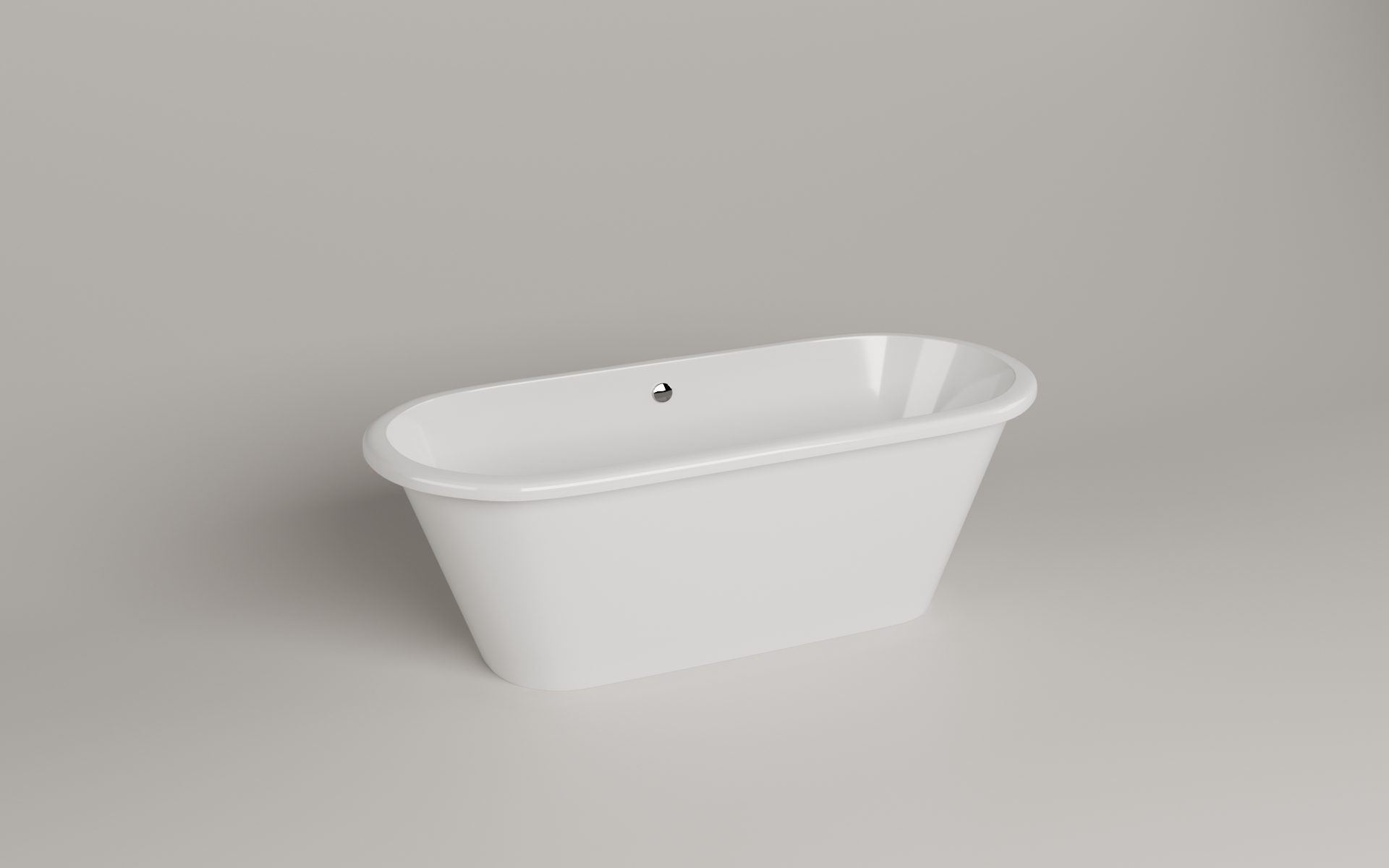 Ванна из искусственного камня ESSE VICTORIA 176x76 EVIC1760 белая глянцевая