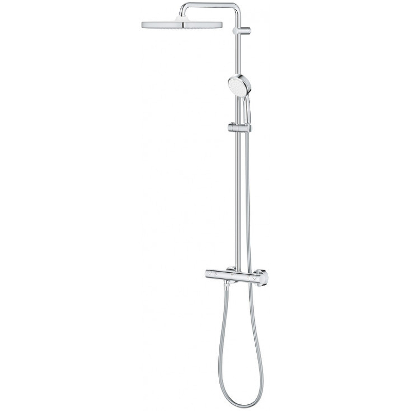 Душевая стойка Grohe Tempesta Cosmopolitan System 250 с термостатом 26689000 хром