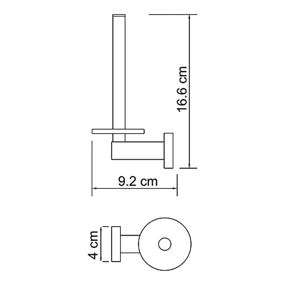 Держатель для запасных рулонов Wasserkraft Lippe K-6597 хром