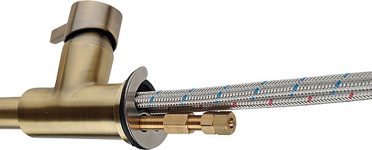 Смеситель для кухни Timo Hette 1026/02F золото