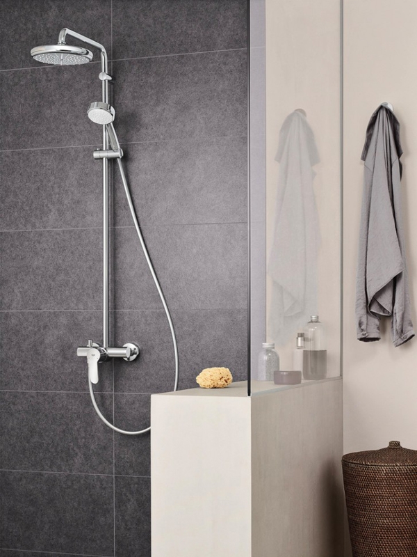 Душевая стойка Grohe Tempesta Cosmopolitan 26224001 хром