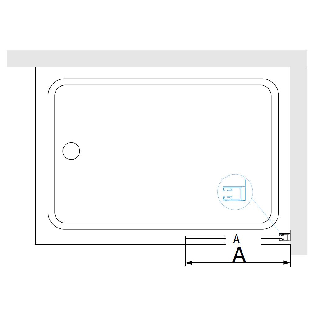 Шторка на ванну RGW Screens SC-056-8 50х150см 35110562850-11 профиль хром, стекло прозрачное