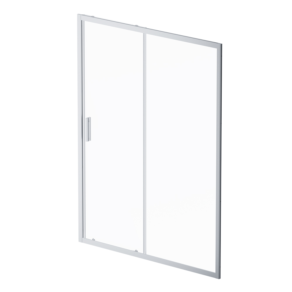 Дверь душевая в нишу AM.PM Gem 150см W90G-150-1-195MT профиль хром, стекло прозрачное
