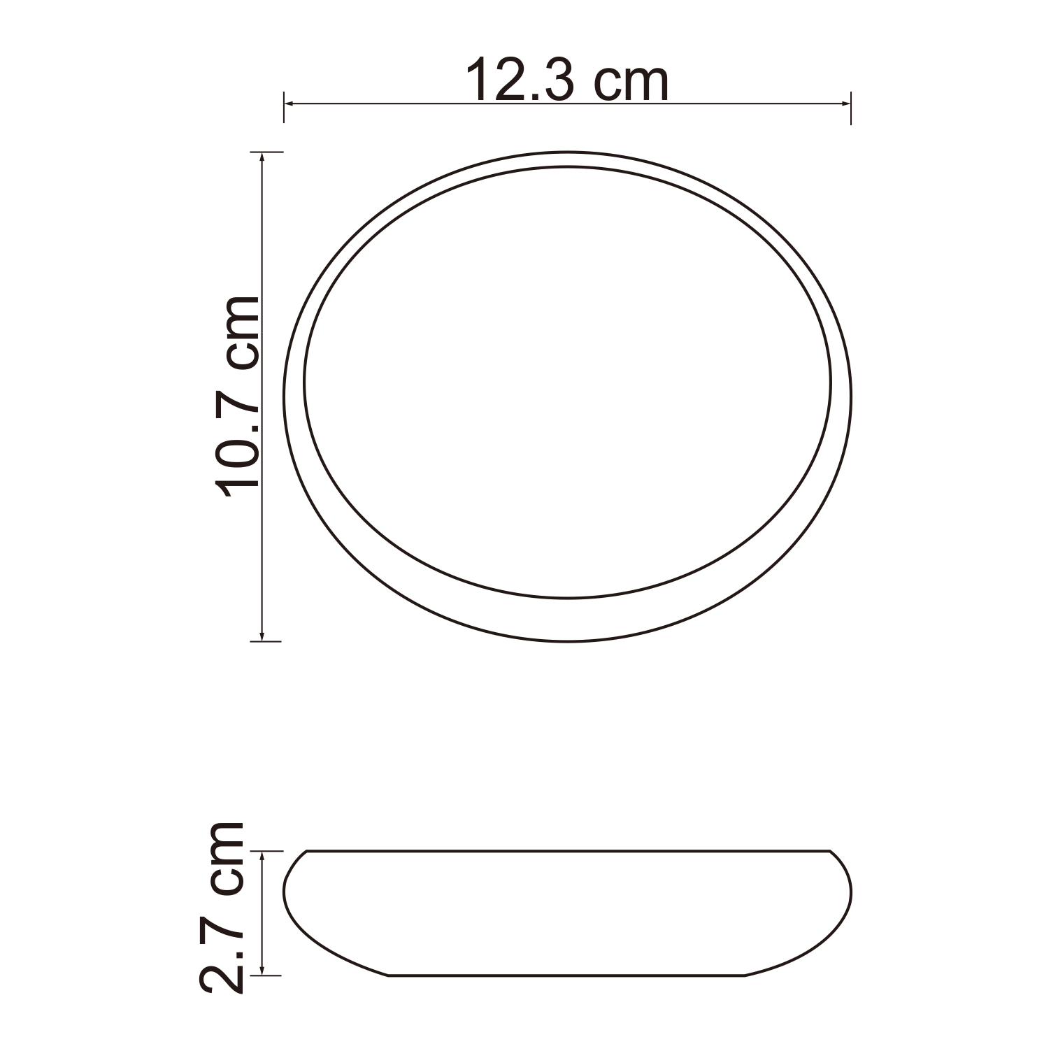 Мыльница Wasserkraft Dinkel K-4629 белая матовая