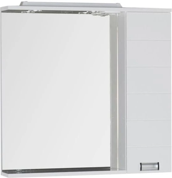 Зеркало-шкаф Aquanet Сити 90 L 158577 белый