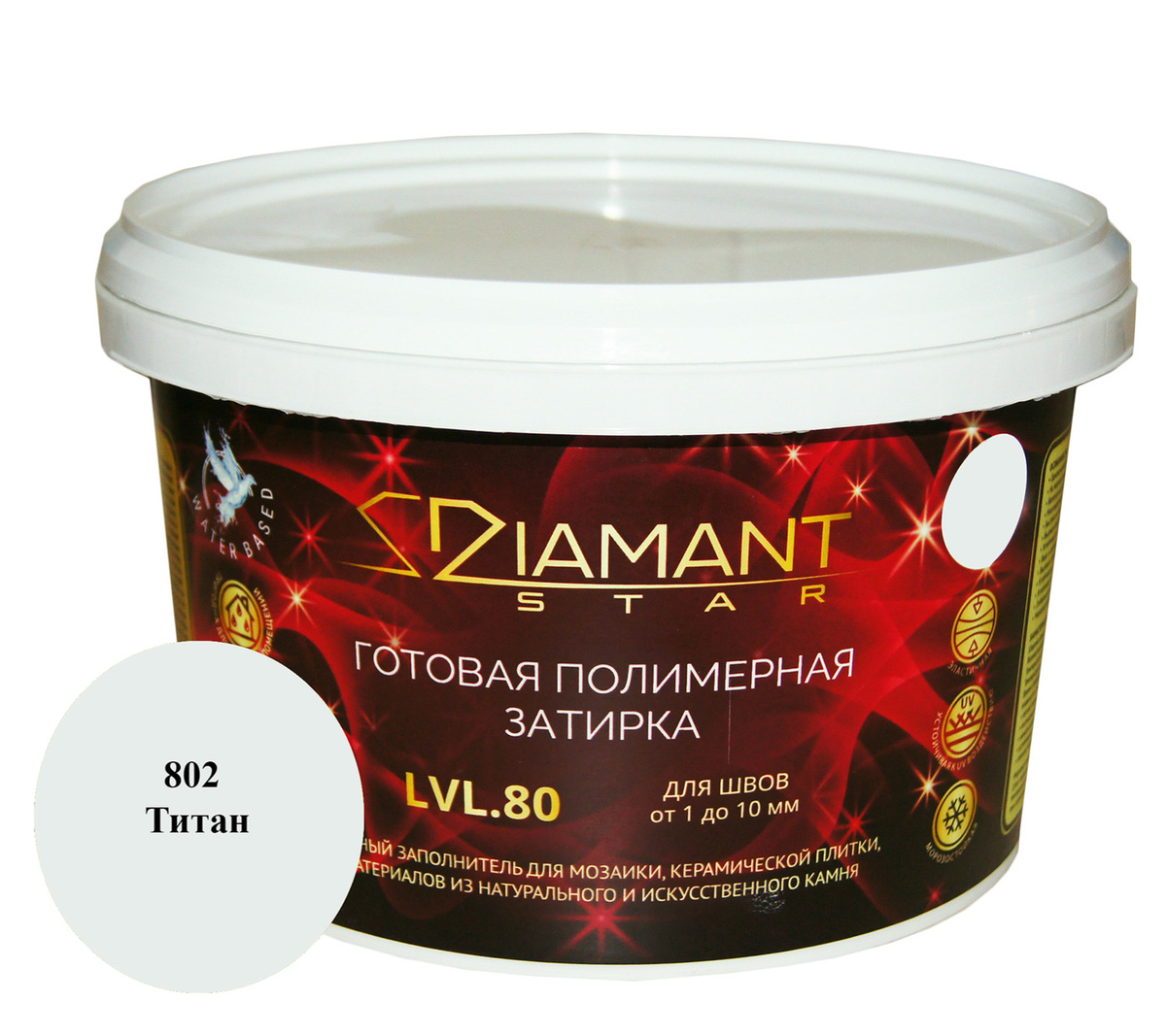 Полимерная затирка Diamant Star 802  2кг