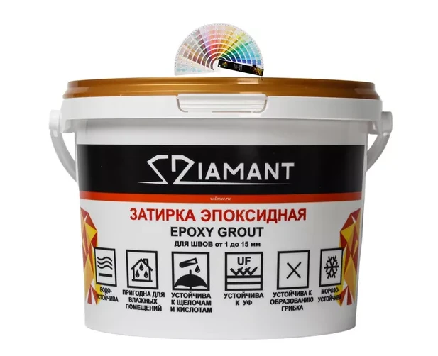  Эпоксидная затирка Diamant цвет 1456  2,5кг 