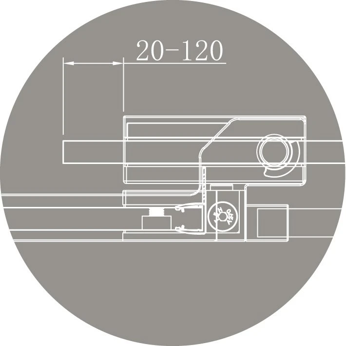 Душевой уголок Cezares Slider 100x100см SLIDER-R-2-90/100-GRIGIO-NERO профиль черный, стекло серое