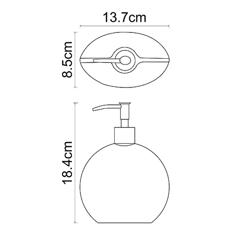 Дозатор Wasserkraft Eider K-33399 хром