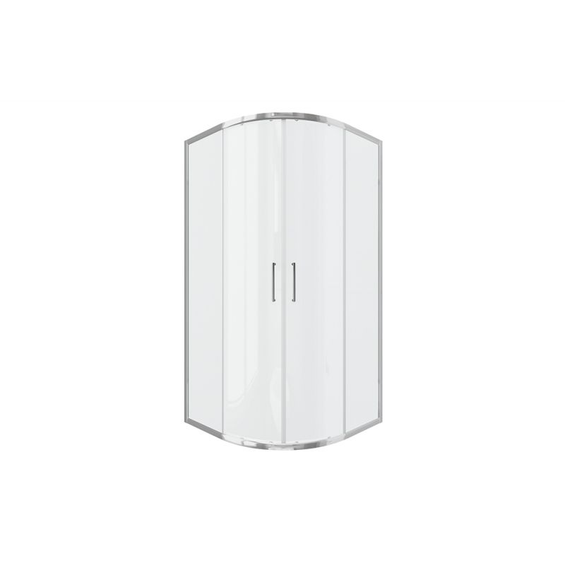 Душевой уголок Bravat Drop 100x100см BS100.1200A профиль хром, стекло прозрачное