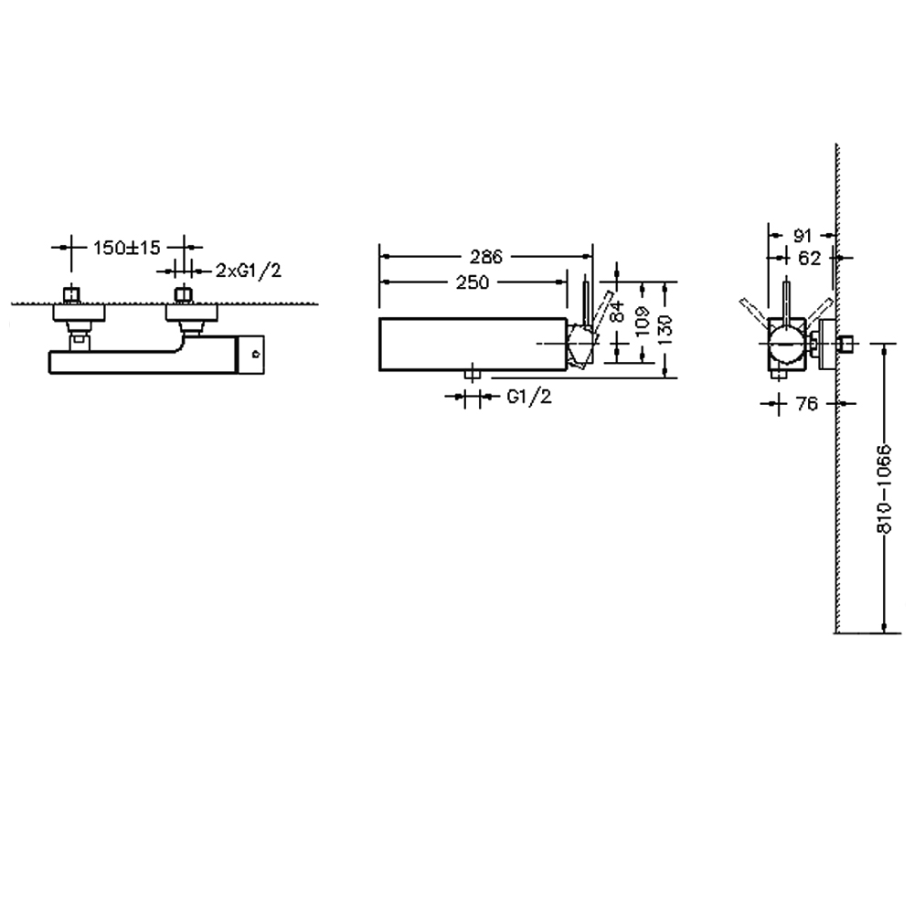 Смеситель для душа Bravat Arc F96061C-01-ENG хром