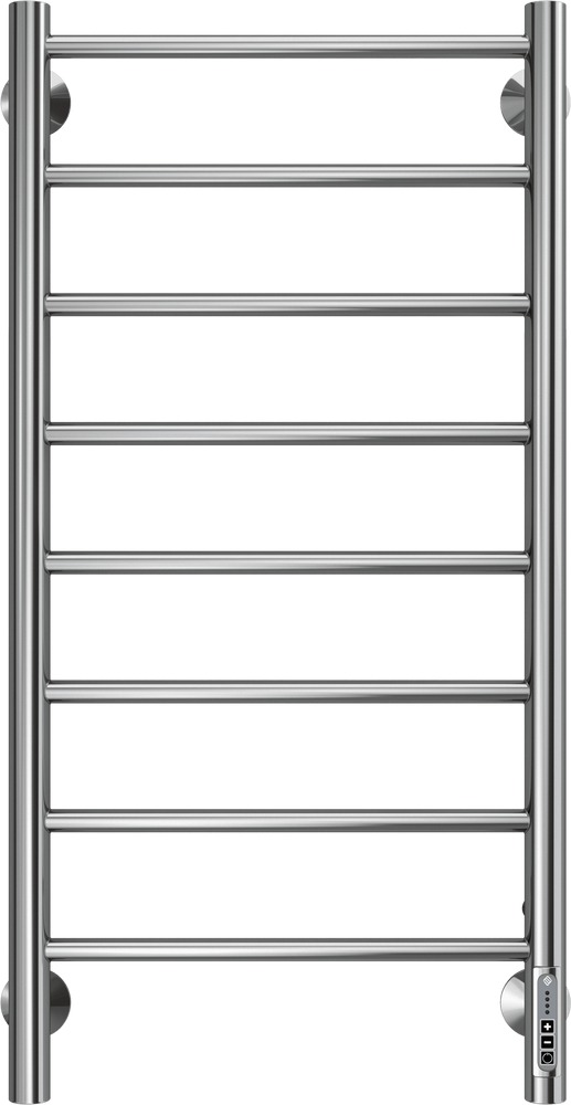 Полотенцесушитель электрический Terminus Аврора П8 40х85 см 4670078531162 хром