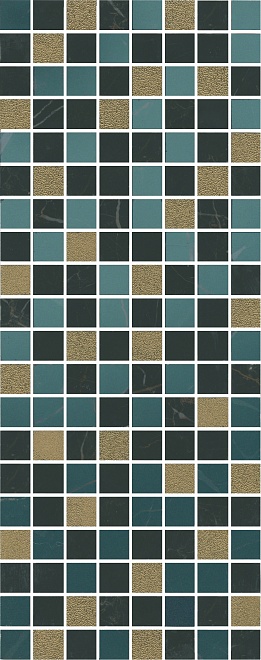 Декор Алькала микс мозаичный глянцевый 20x50x0,8, 1, шт