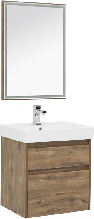 Мебель для ванной Aquanet Nova Lite 60 254216 дуб рустикальный
