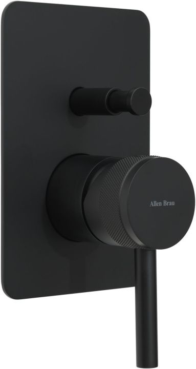Смеситель встраиваемый для душа Allen Brau Priority X2 5.31011-31 черный матовый
