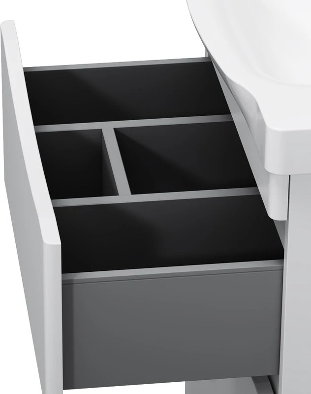 Тумба с раковиной AM.PM Like 65 напольная, белый глянец Тумба с раковиной AM.PM Like 65 напольная, белый глянец