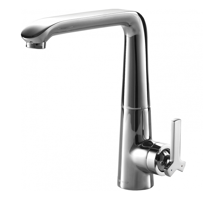Смеситель для кухни Bravat Waterfall F773107C-1 хром