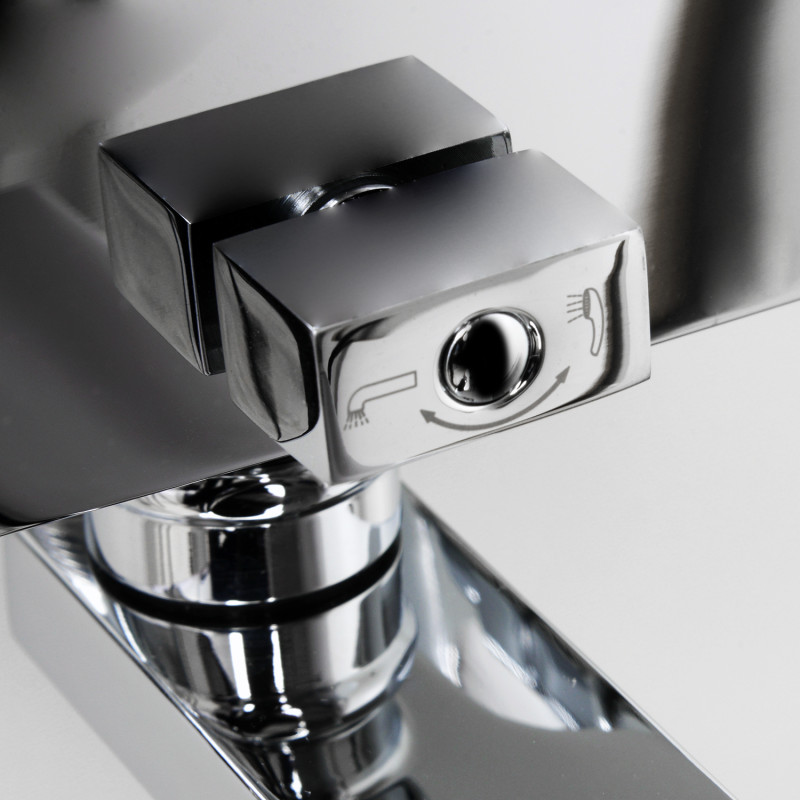 Смеситель для ванны с душем Wasserkraft Alme 1502L хром